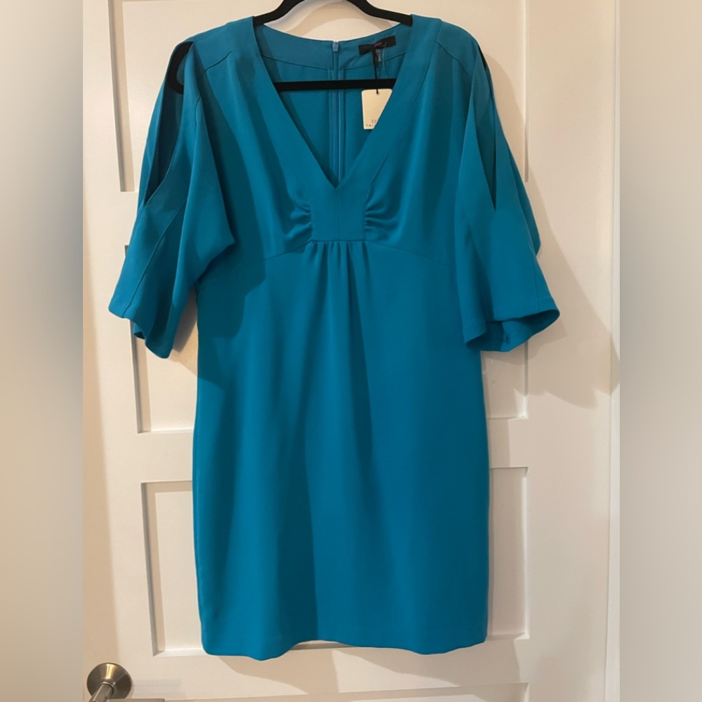 Trina Turk Sarai Cold Shoulder Sheath Dress